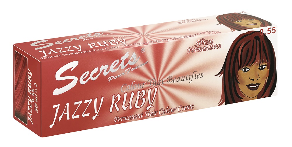 Secrets Cream Colour Jazzy Ruby – 50ml