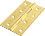 Mackie Hinge Butt Br/P L/D 100x60mm