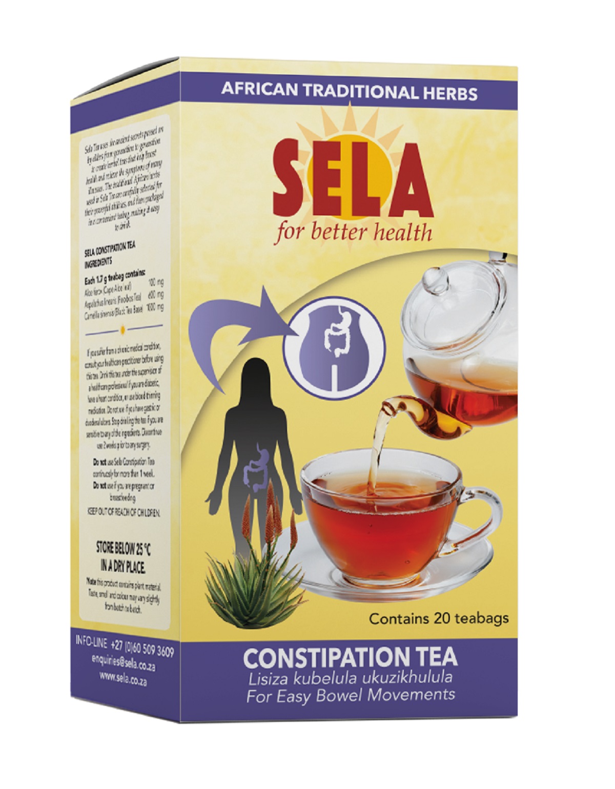 Sela Constipation Tea – 60g