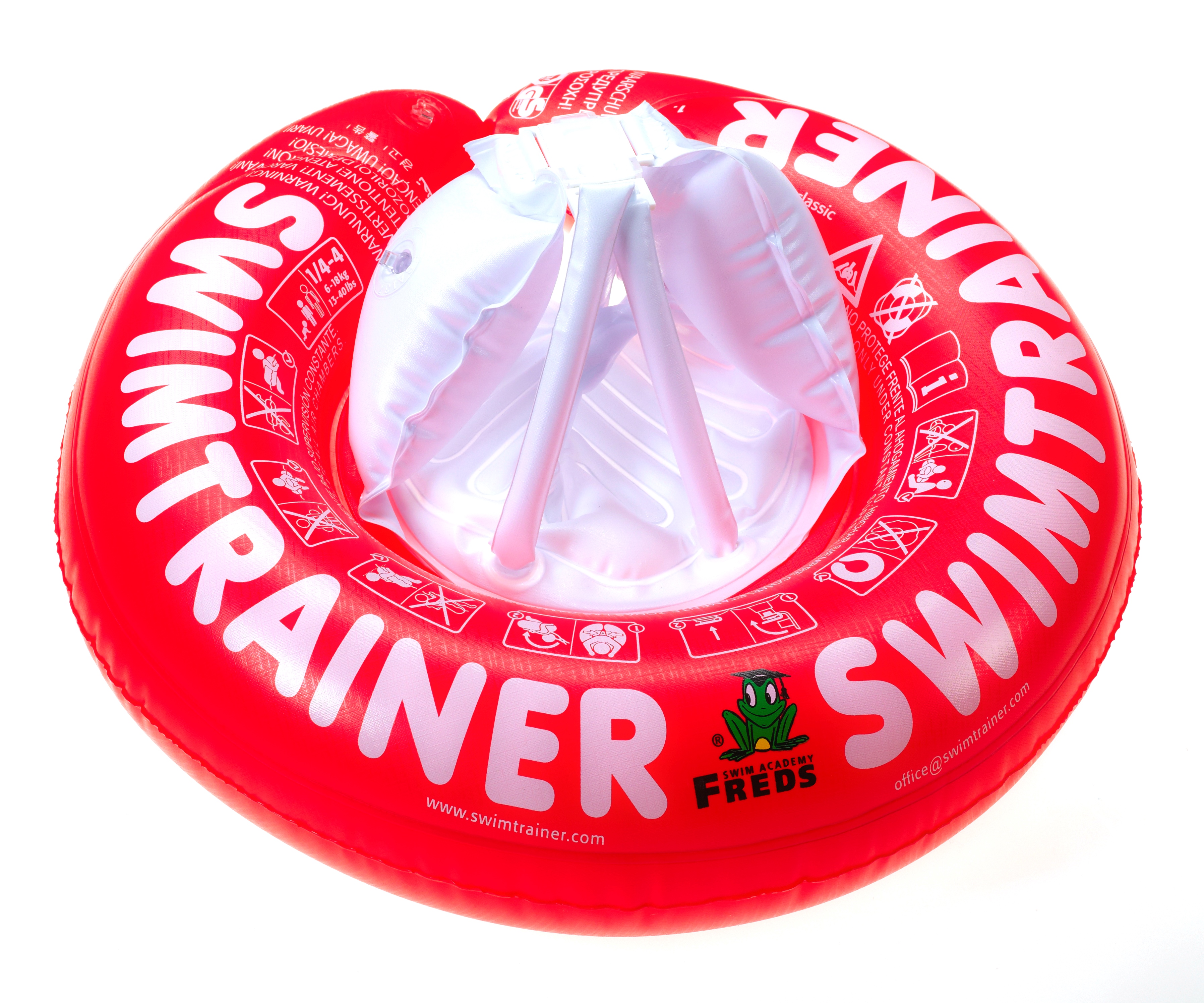 Freds Swim Academy Swimtrainer Classic – Red (3 months to 4 years)
