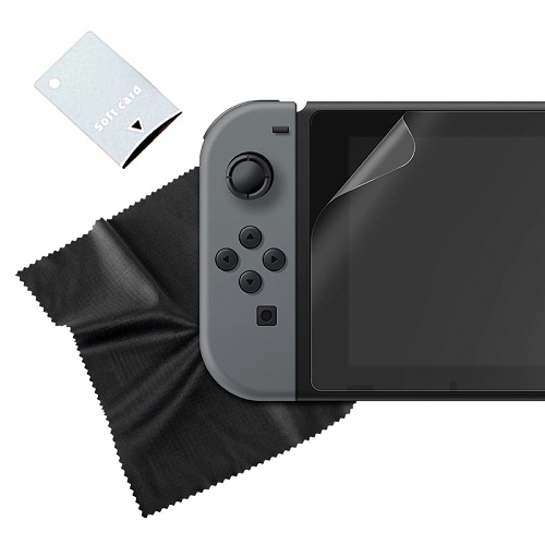 Sparkfox – Tempered Glass Screen Protector & Cloth (Nintendo Switch)