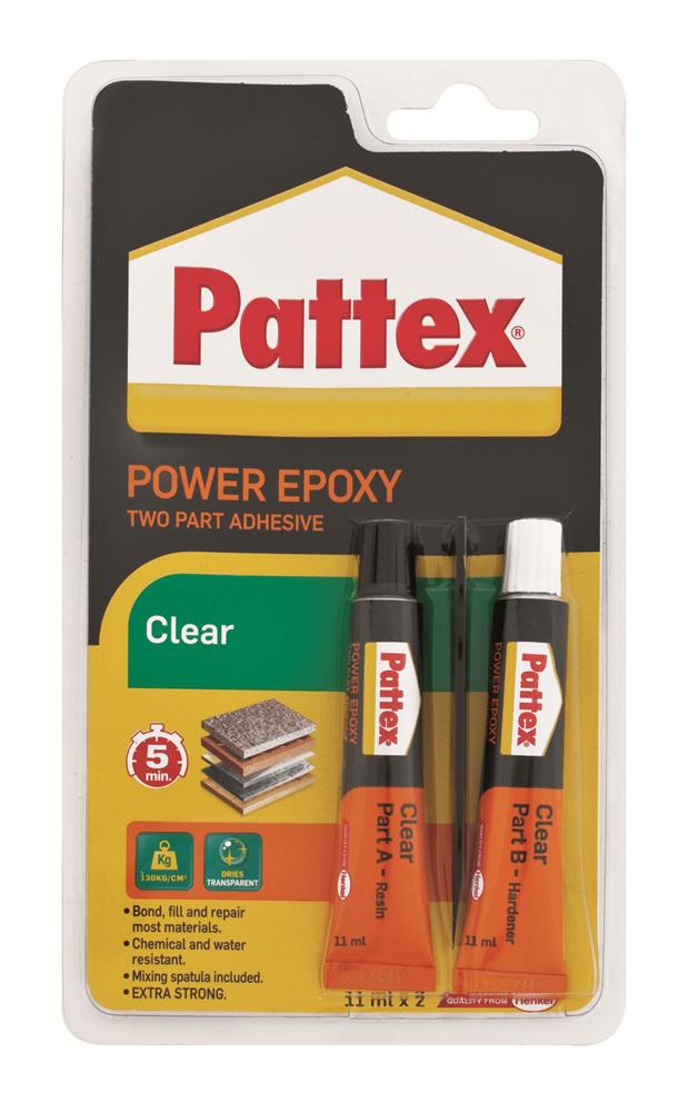 Pattex Epoxy Clear Repair (22ml) carded