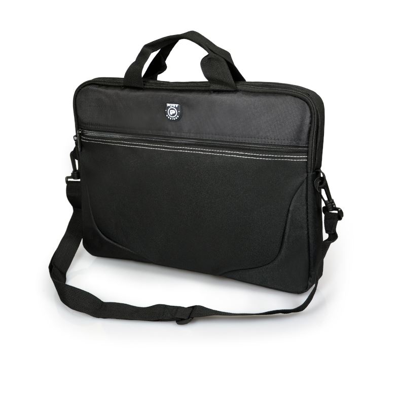 Port Designs Liberty III Top Loading 17.3″ Laptop Bag – Black