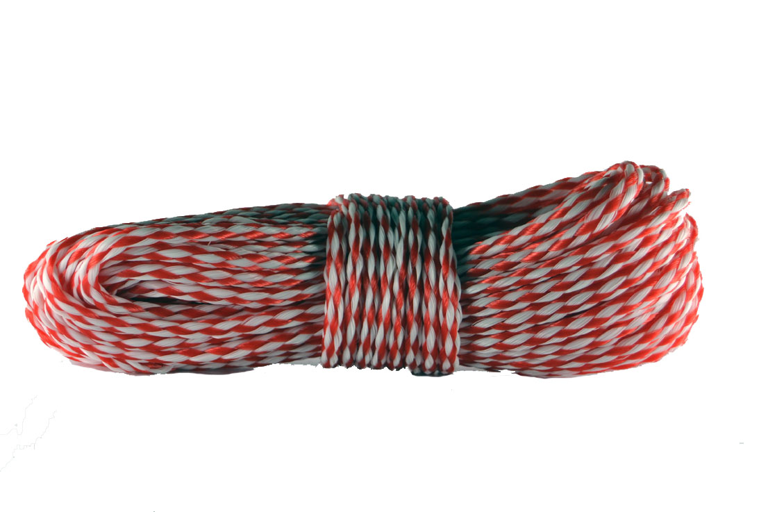 SourceDirect Nylon Ski Rope – Red (7mm x 20m)