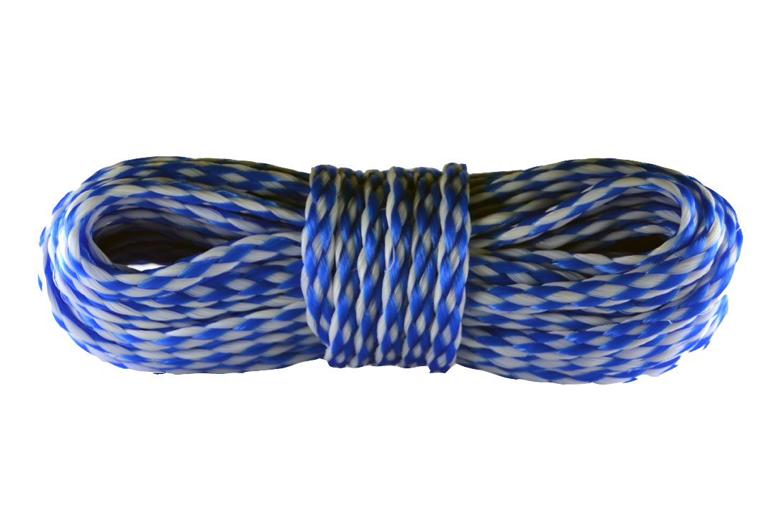 SourceDirect Nylon Ski Rope – Blue (12mm x 10m)
