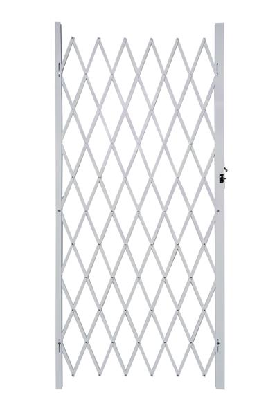 Armourdoor Alu Flex Security Gate (1m x 2m) – White