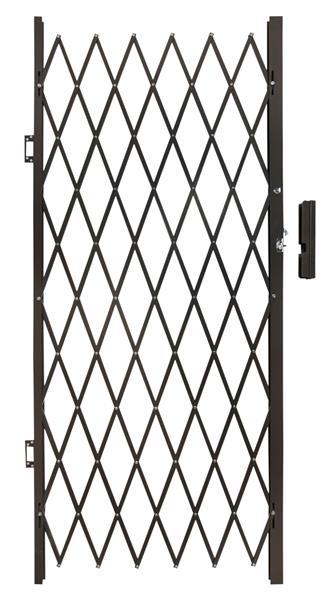 Armourdoor Alu Flex Security Gate (1m x 2m) – Bronze