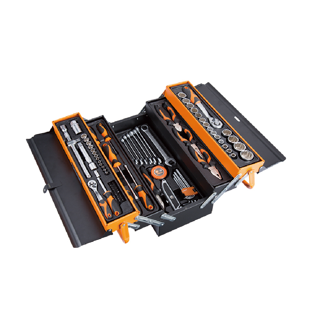 Kendo – 88 Piece Complete Tool Set – Including 5 Tier Cantilever Toolbox