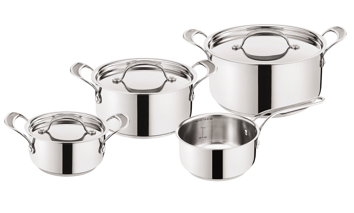 Jamie Oliver By Tefal – Premium Wave 4 Piece Cookware Set