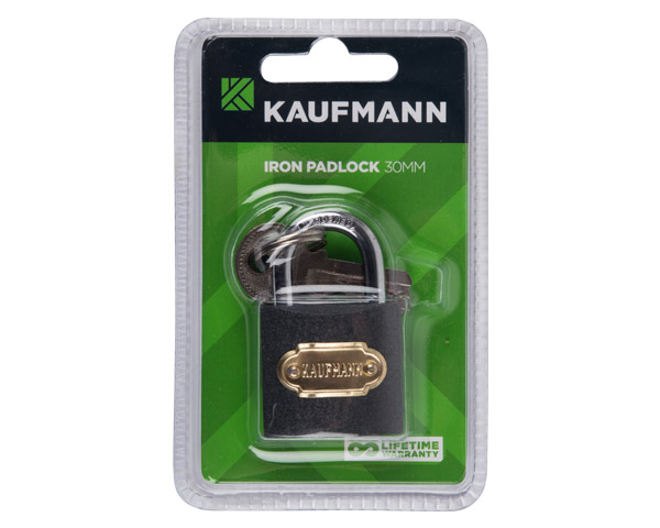 Kaufmann Lock – Steel – 30mm