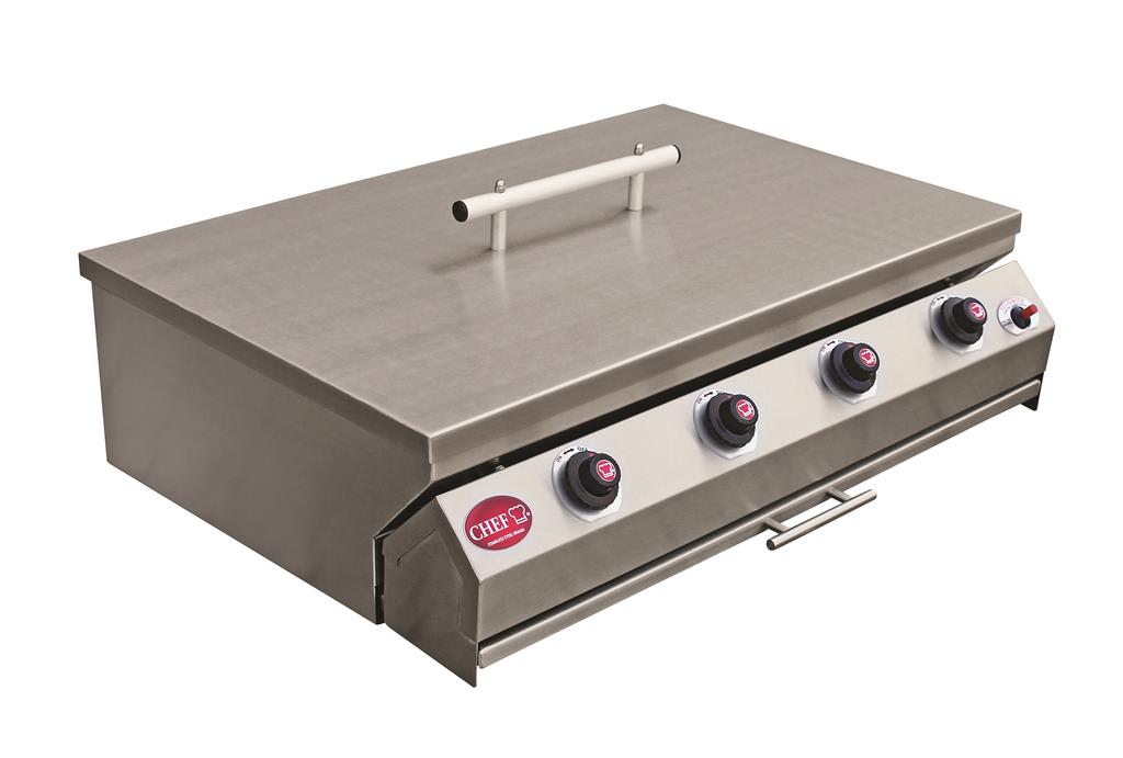 CHEF Nitro Built-in 4 Burner Gas Braai