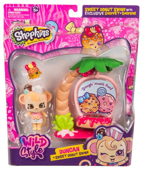 Shopkins Shoppets Juice Cart Theme Pack – Duncan Sweet Donut