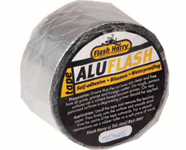 Flash Harry Alu Tape Waterproofing – 75mm x 2.5m