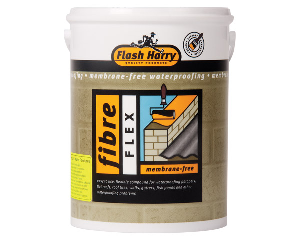 Flash Harry Fibre Flex Waterproofing – Black (1L)