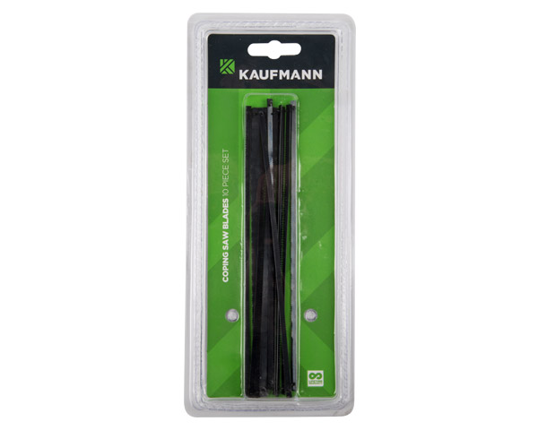 Kaufmann Coping Saw Blades – 10 Pieces