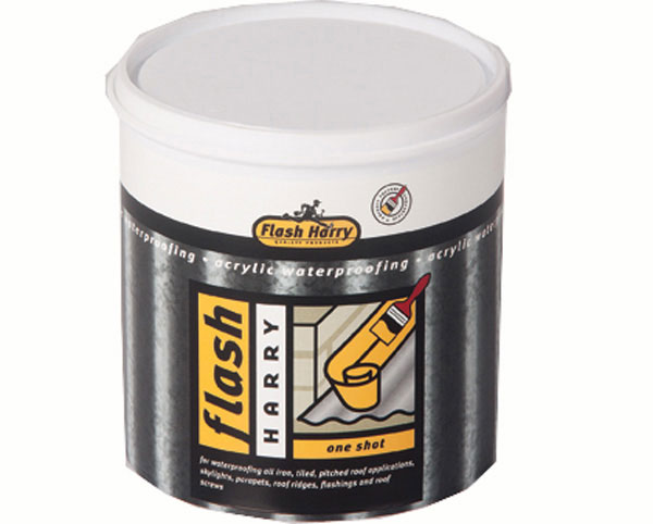 Flash Harry One Shot Waterproofing – Burgandy (5L+10m Membrane)