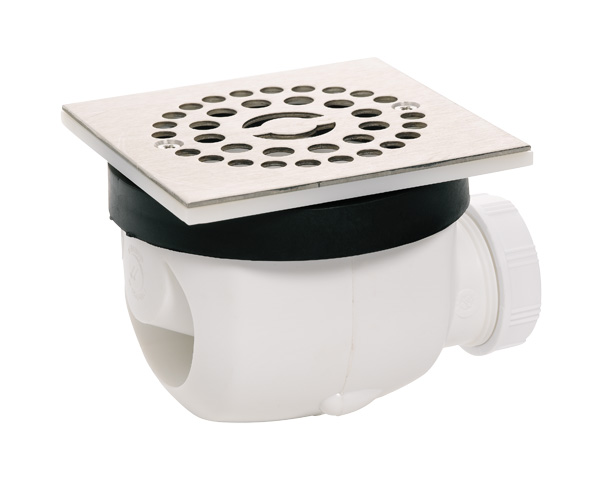 Wirquin Stainless Steel Shower Waste Trap – 90mm