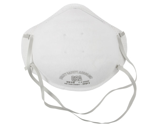 Dust Mask White Elastic – FFP1 – Pack of 20