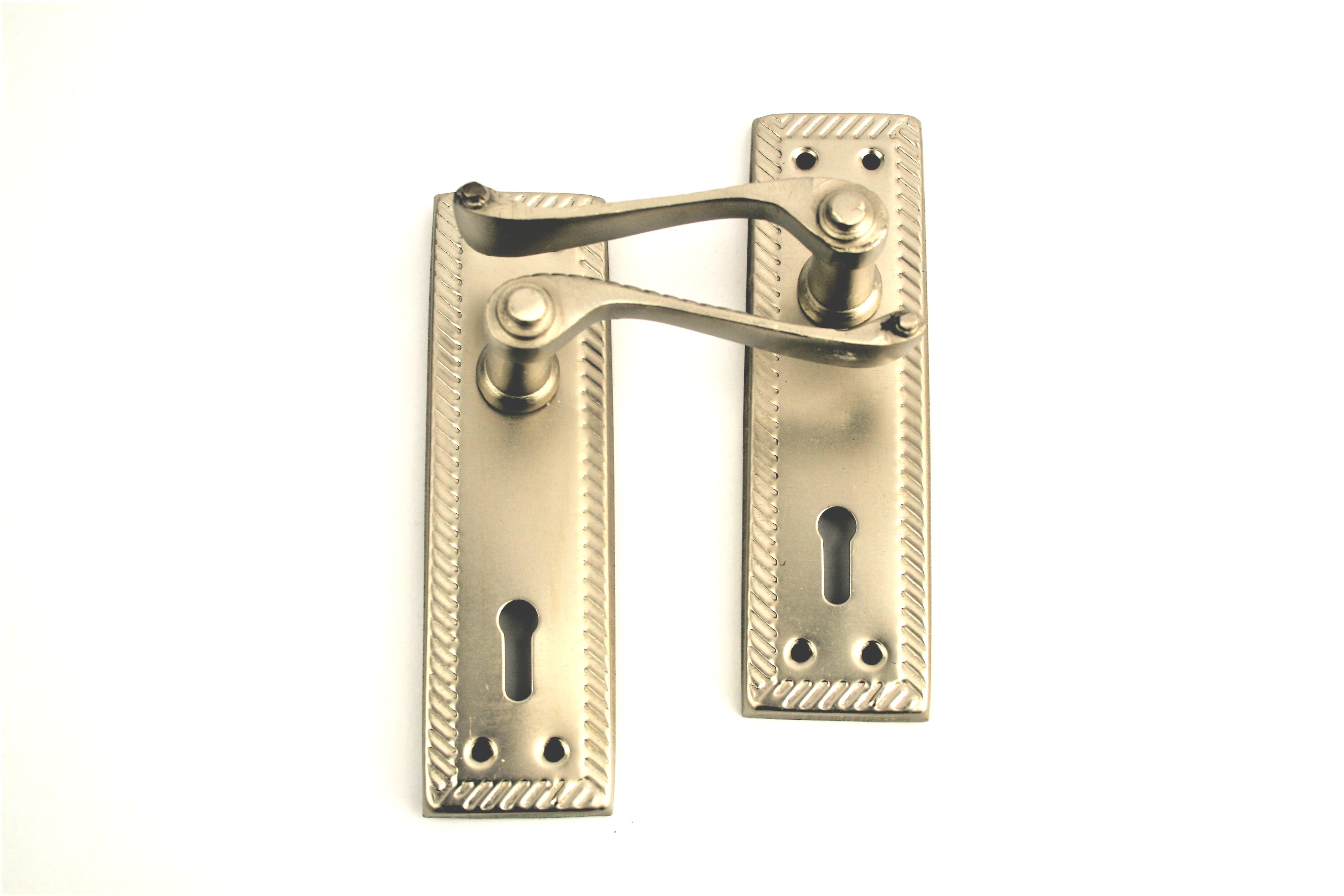 Waldo Lockset Victorian Straight Handle with 3 Lever SABS Mortice Lock
