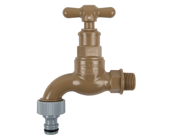Pro-Close Garden Tap – 15mm X 3/4″