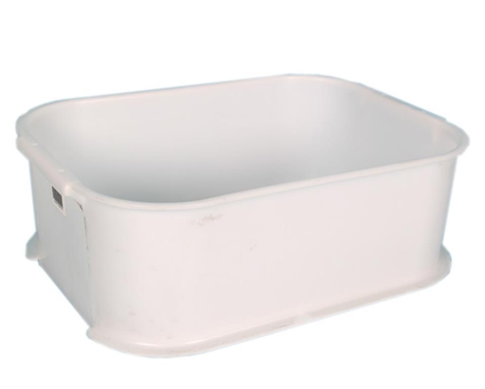 MPact White Food Tray Crate – 600 x 400 x 195mm