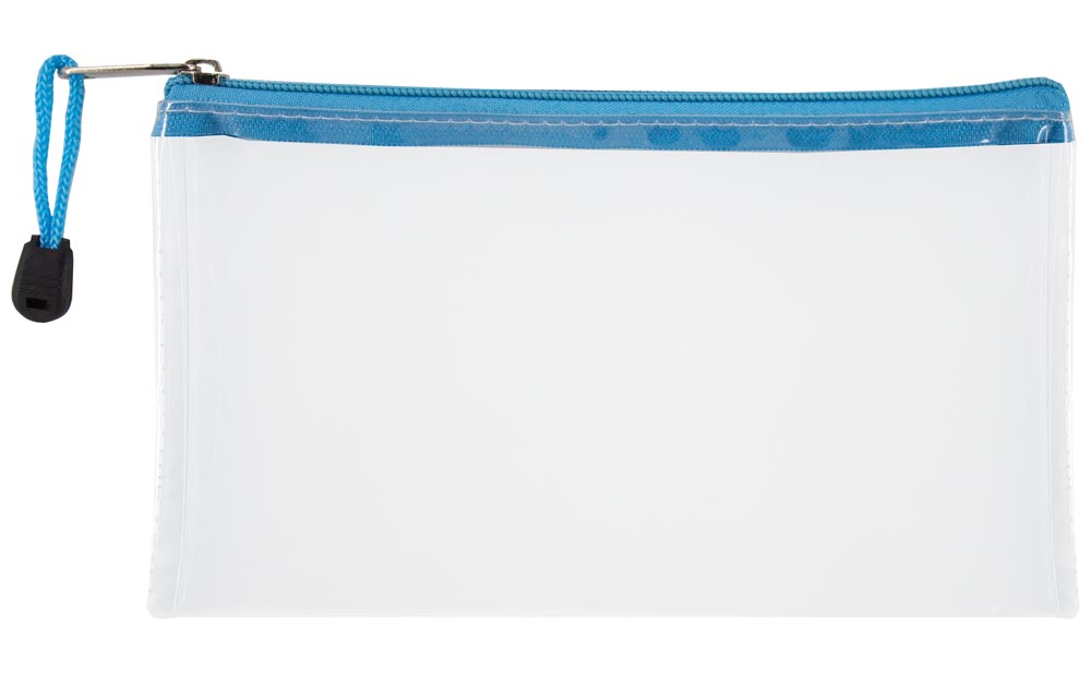 Treeline: Translucent Mesh Pencil Bag – Blue – 22cm