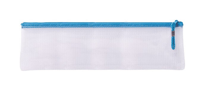 Treeline Pencil Bag Mesh Blue – 33cm