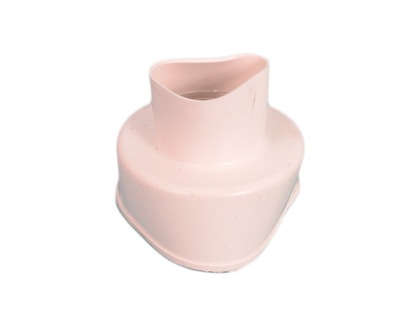 Agrinet Rubber Flush Pipe Connector Cone – White (Pack of 10)