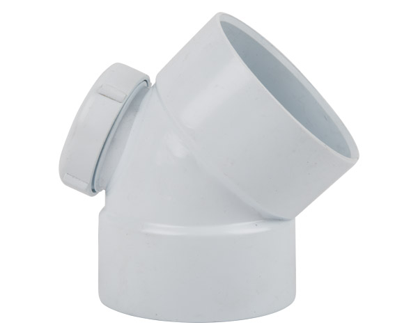 Agrinet SABS 45 Degree Waste Bend – 50mm (Pack of 10)