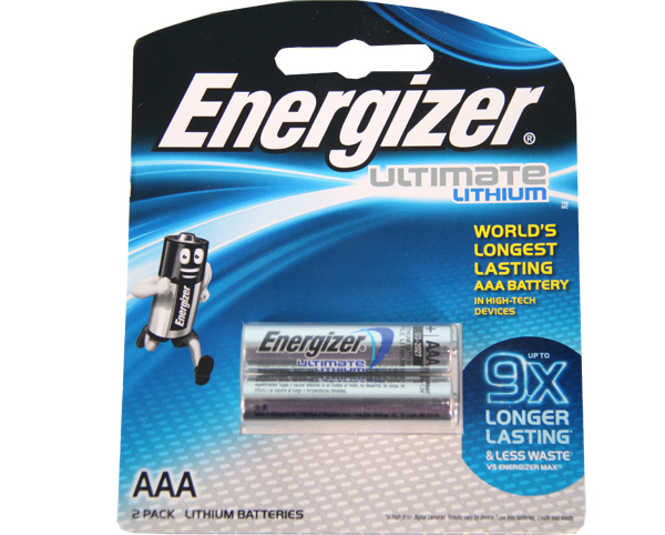 Energizer Ultimate Lithium Aaa Battery – 1.5V Bp2