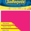 Repositionable Notes – 75 x 75mm – 100 Sheets – Neon Pink Repositionable Notes – 75 x 75mm – 100 Sheets – Neon Pink