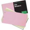 RBE: Bright Pastel Board Dividiers – 5 Colours RBE: Bright Pastel Board Dividiers – 5 Colours