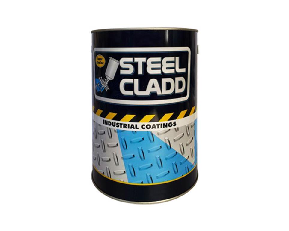 Steel Cladd Quick Dry Paint – Black (5L)