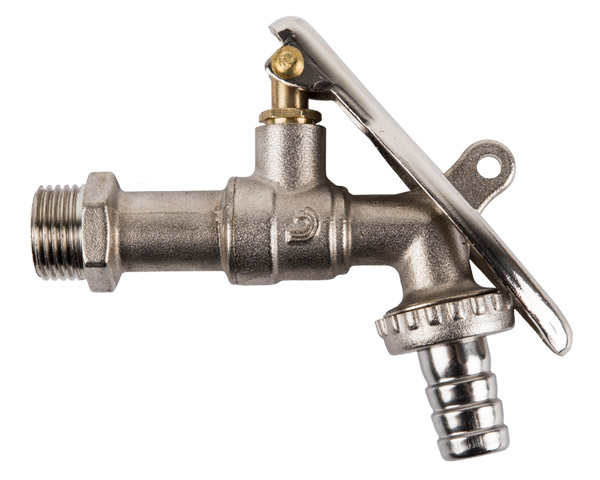 Torrenti Chrome Plated Lock Type Bibcock – 20mm