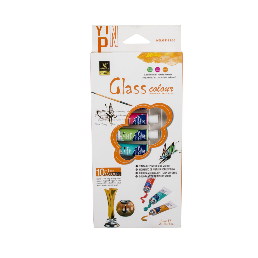 Glass Paint Set – 10 Piece