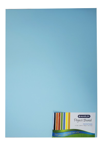 Marlin: Project Boards A1 100’s – Pastel Assorted