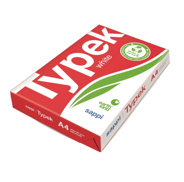 Typek: A4 White Copy Printer Paper – 1 Ream