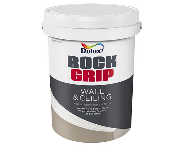 Dulux Wall & Ceiling Rockgrip Paint – White (20L)
