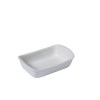 Pyrex – 22cm Supreme Ceramic Rectangular Roaster – White Pyrex – 22cm Supreme Ceramic Rectangular Roaster – White