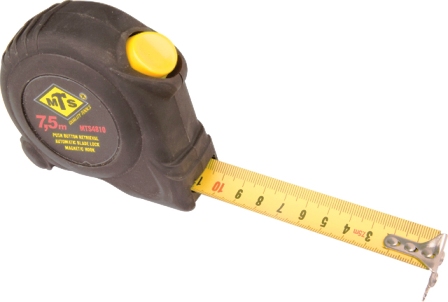 MTS – 7.5m Power Tape – Black