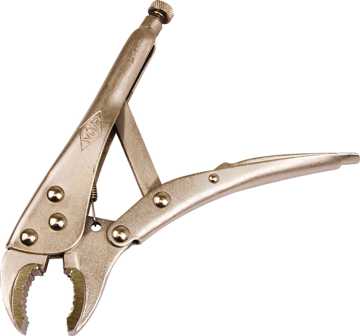 MTS – 175mm Lock Grip Plier – Silver