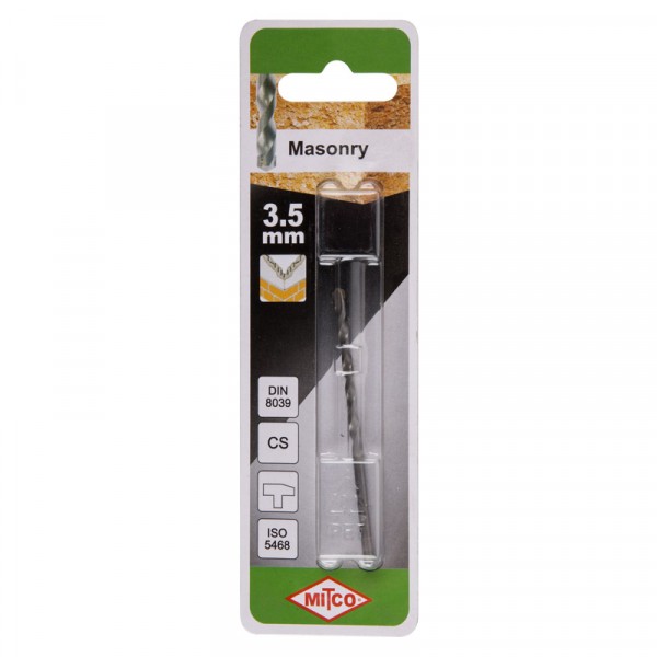 Mitco Masonry Drill Bit – 3.5 x 75mm