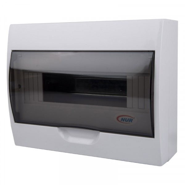 NUR Din Rail Weatherproof Distribution Board – 12W