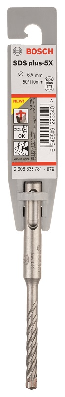 Bosch – 6.5mm Hammer Drill Bit SDS-Plus-5X