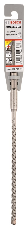 Bosch – 7mm Hammer Drill Bit SDS-Plus-5X