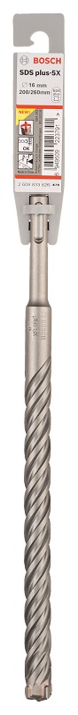 Bosch – 16mm Hammer Drill Bit SDS-Plus-5X