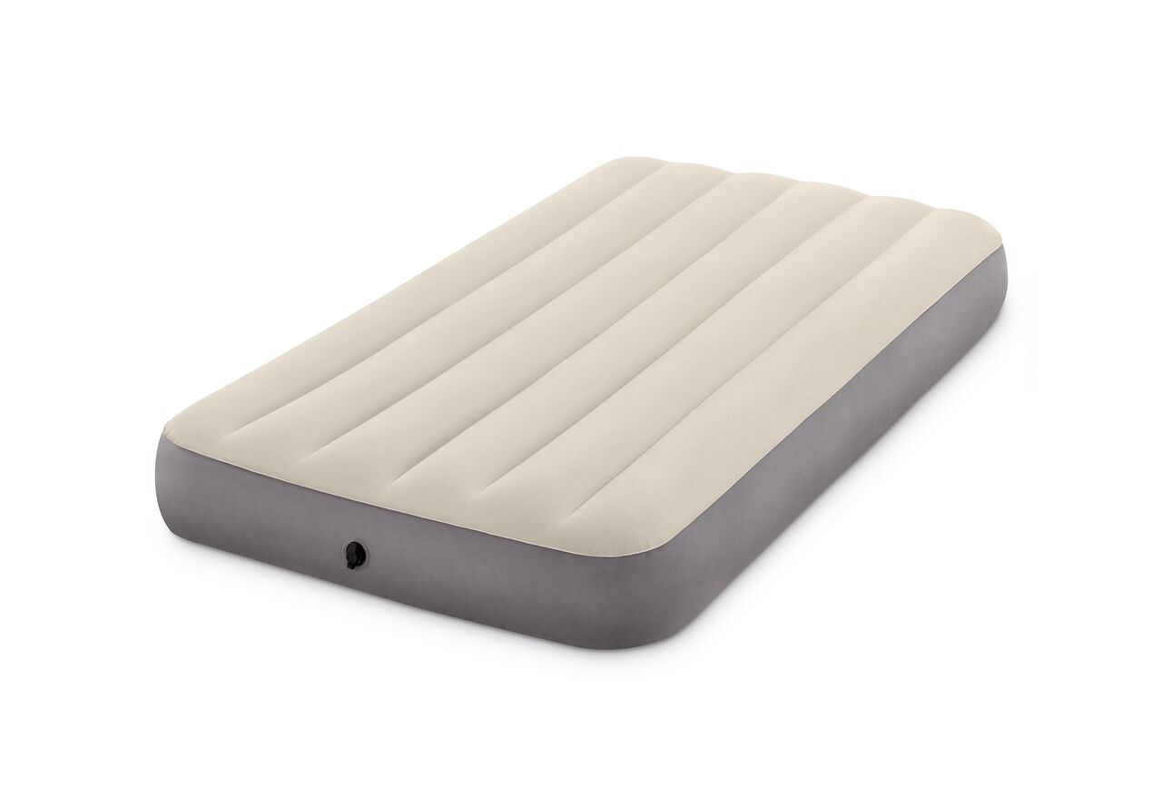 Intex Airbed Twin Deluxe Single – Brown