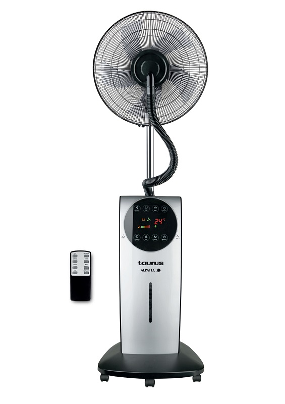 Taurus – 40cm White Plastic 3 Speed Fan Mist – 90W