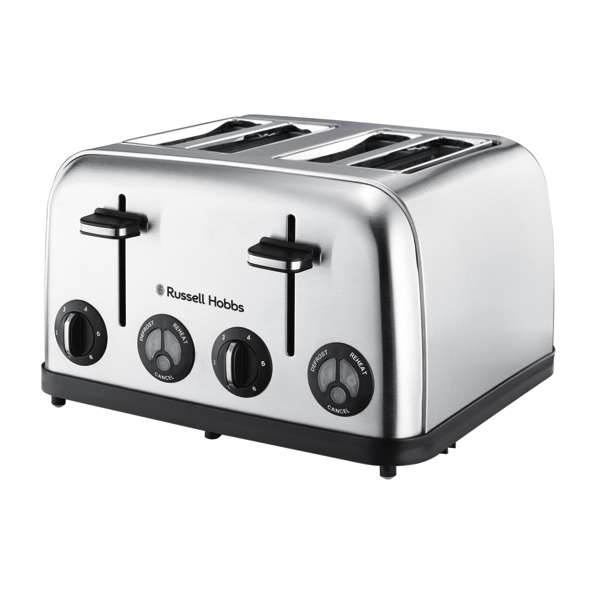 Russell Hobbs – 1750W 4-Slice Toaster – Silver