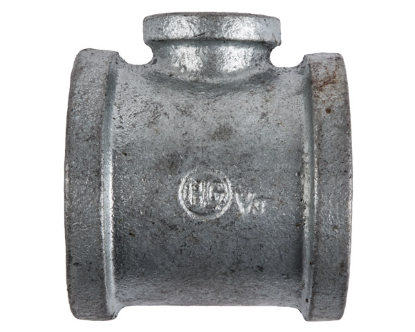 Bulk Pack x 3 Galvanised Reducing Tee – 50X20mm